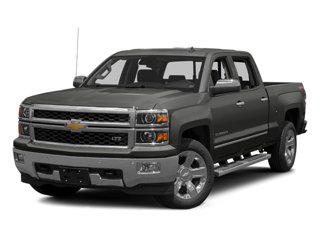 2014 Chevrolet Silverado 1500 LT in Black — front three-quarter view