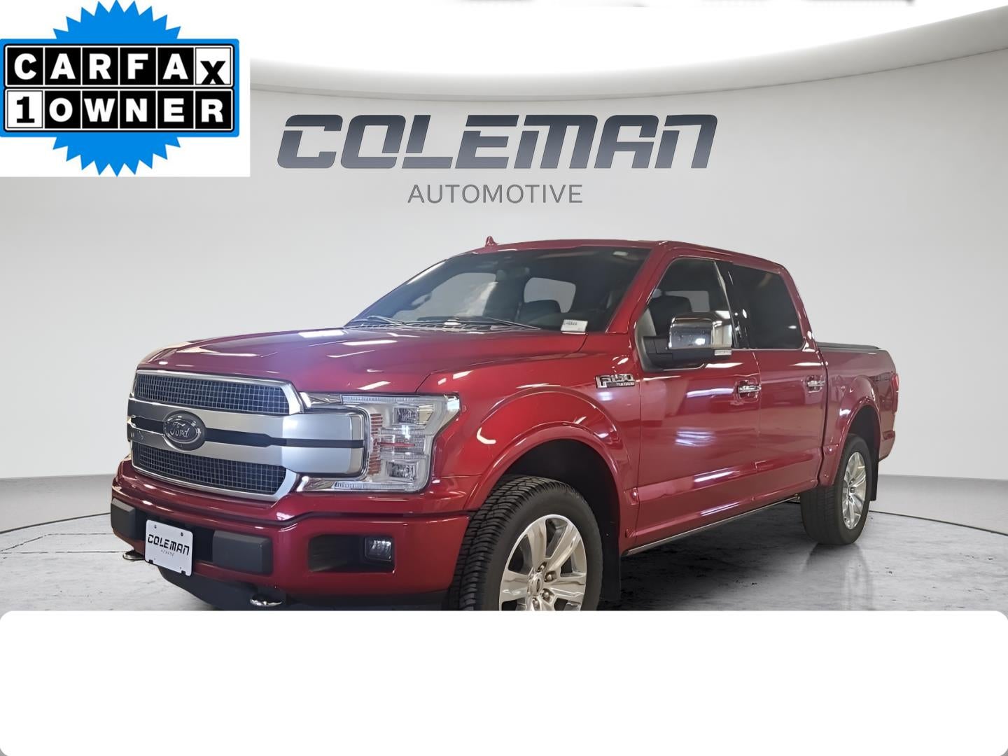 2020 Ford F-150 XL in Red — front three-quarter view