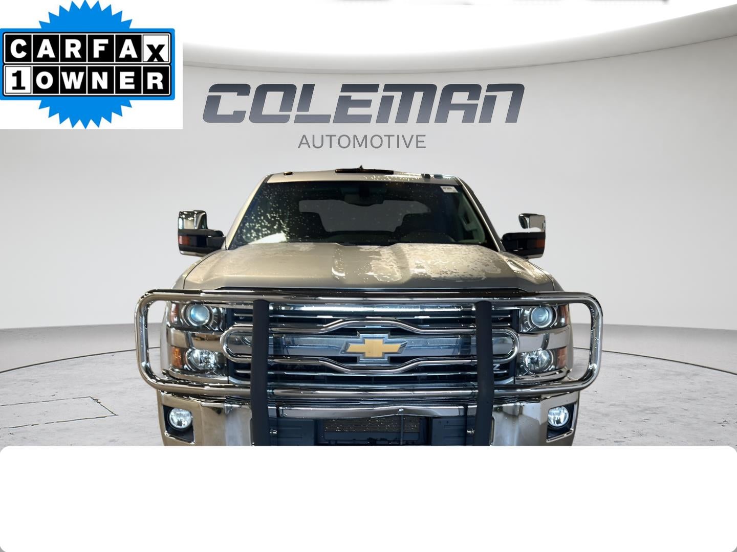2015 Chevrolet Silverado 2500 HD LTZ in Silver Ice Metallic — front three-quarter view