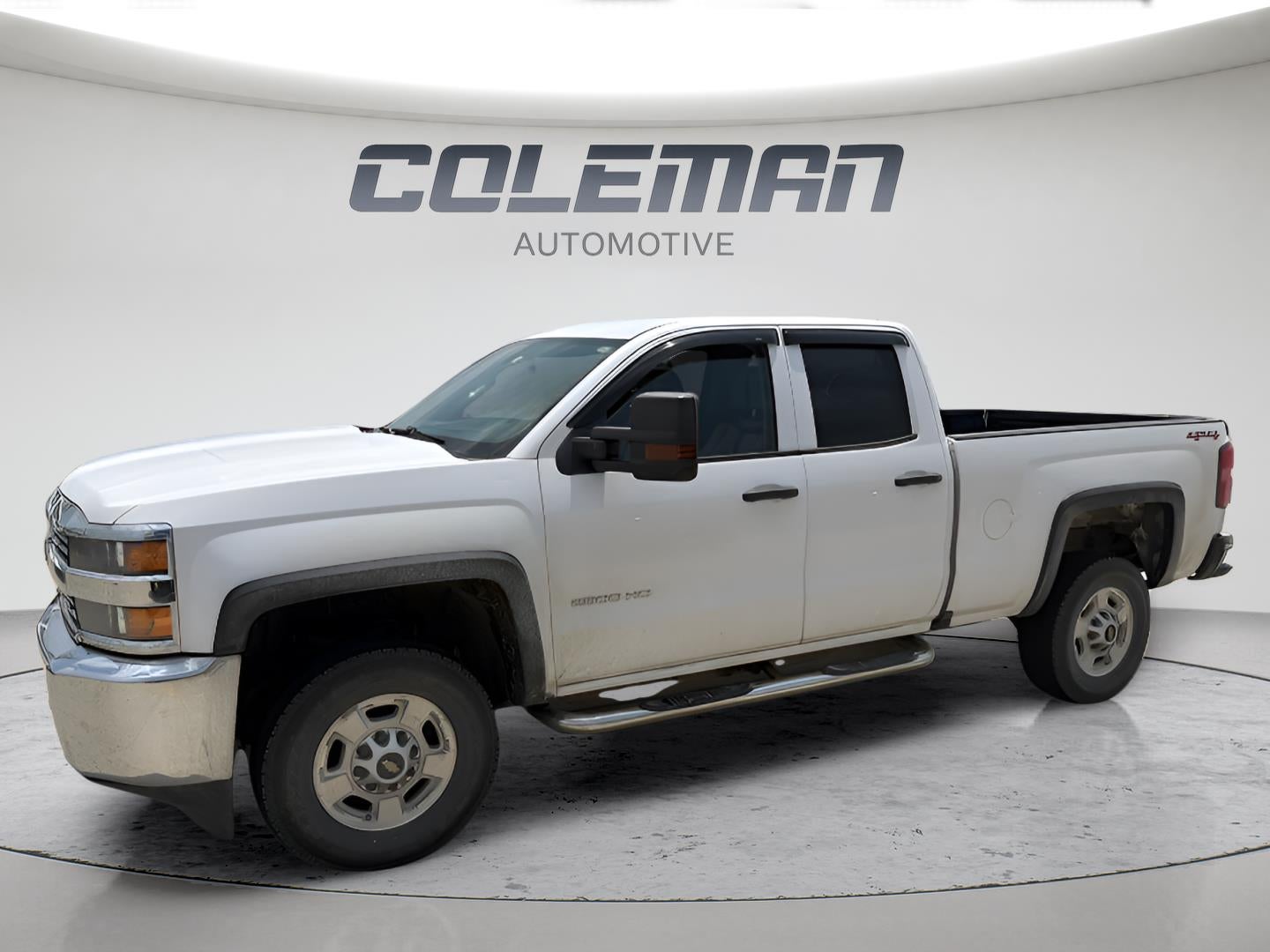 2018 Chevrolet Silverado 2500 HD Work Truck in Summit White — front three-quarter view