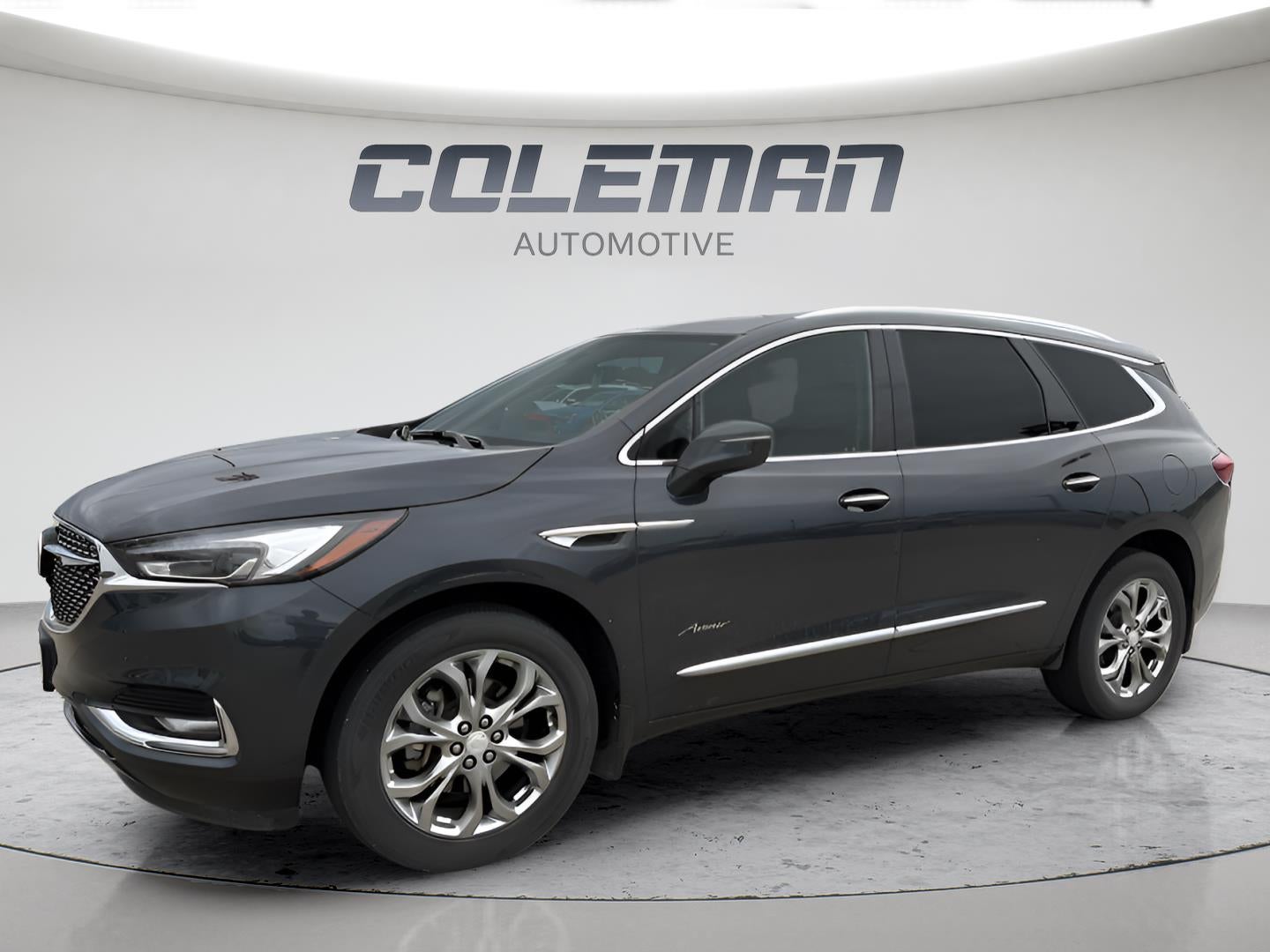 2019 Buick Enclave Avenir in Includes Pitch Dark Night Lower Exterior Accent Color.) — front three-quarter view