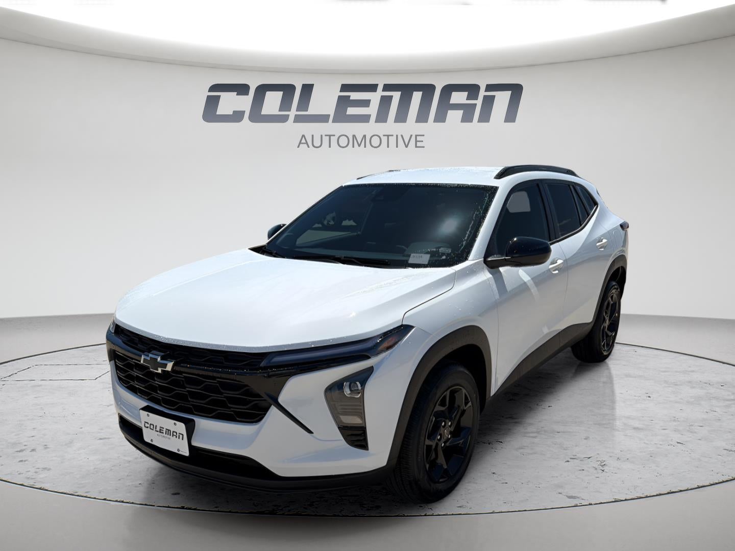 2026 Chevrolet Trax LT in Summit White — front three-quarter view